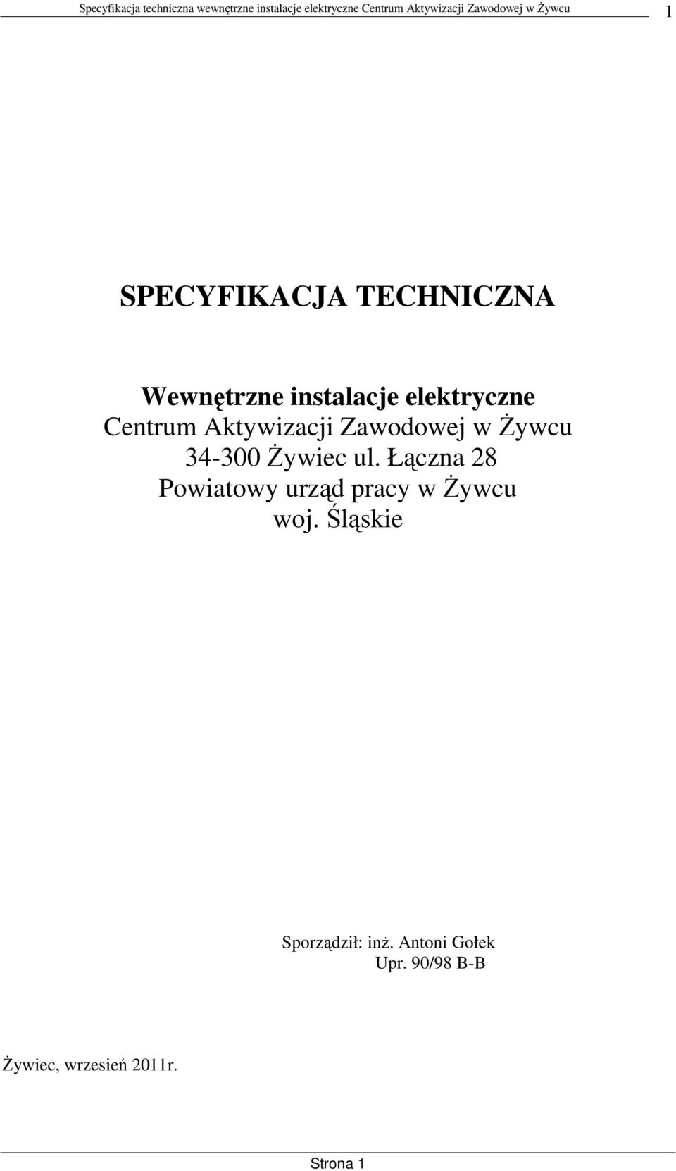 Łączna 28 Powiatowy urząd pracy w śywcu woj.