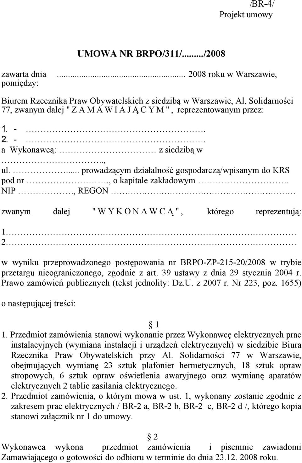 , o kapitale zakładowym. NIP.