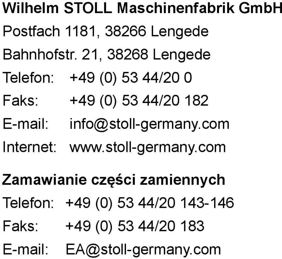 info@stoll-germany.