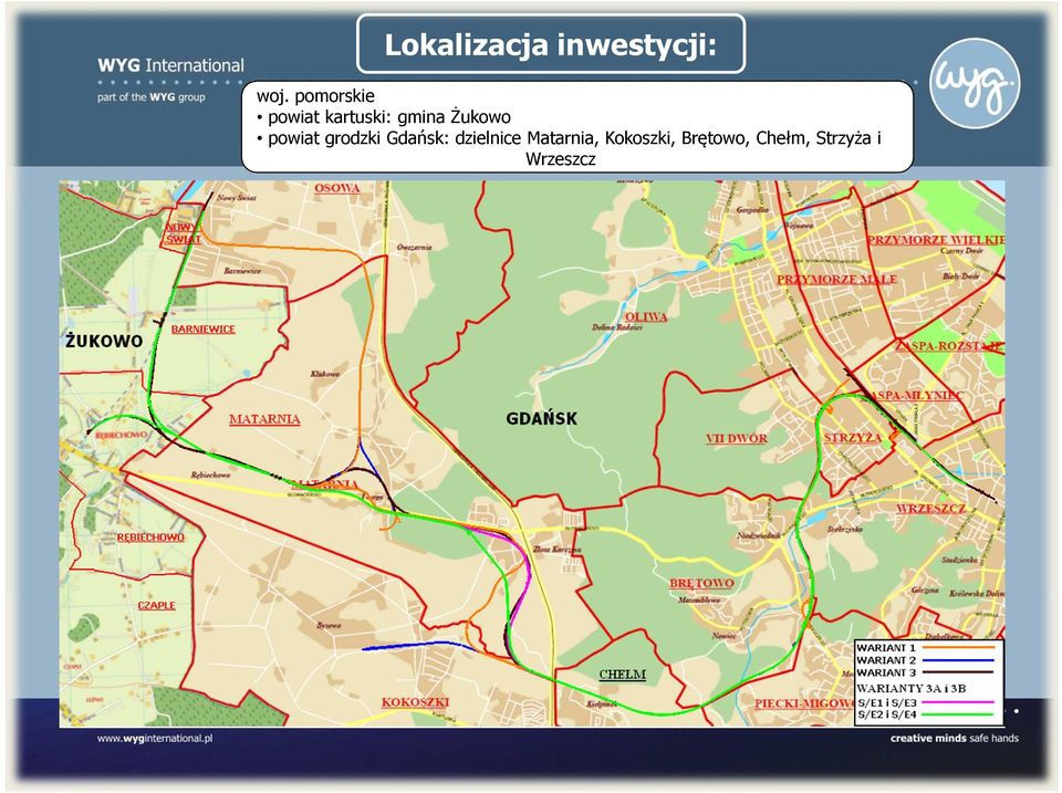 Żukowo powiat grodzki Gdańsk: