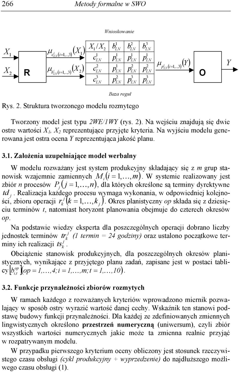 Na wyściu modelu generowana est ostra ocena Y rerezentuąca aość lanu.