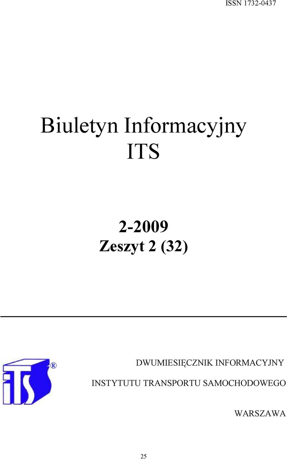 (32) DWUMIESIĘCZNIK INFORMACYJNY