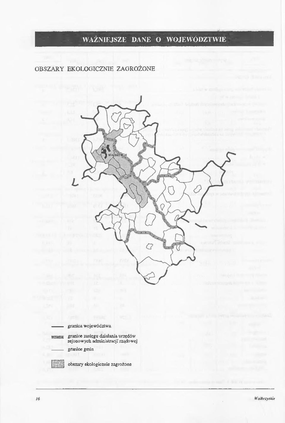 zasięgu działania urzędów rejonowych administracji