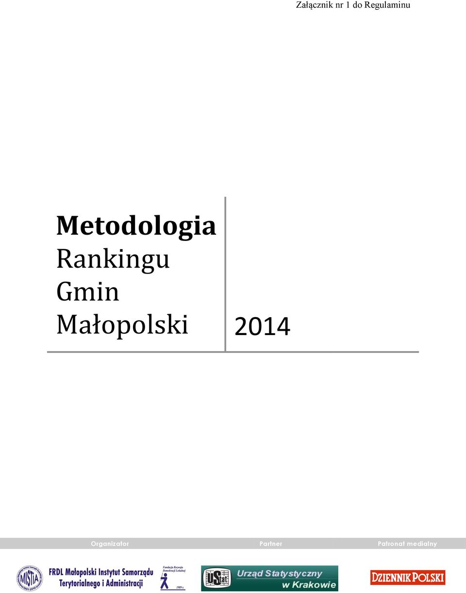 Rankingu Gmin Małopolski