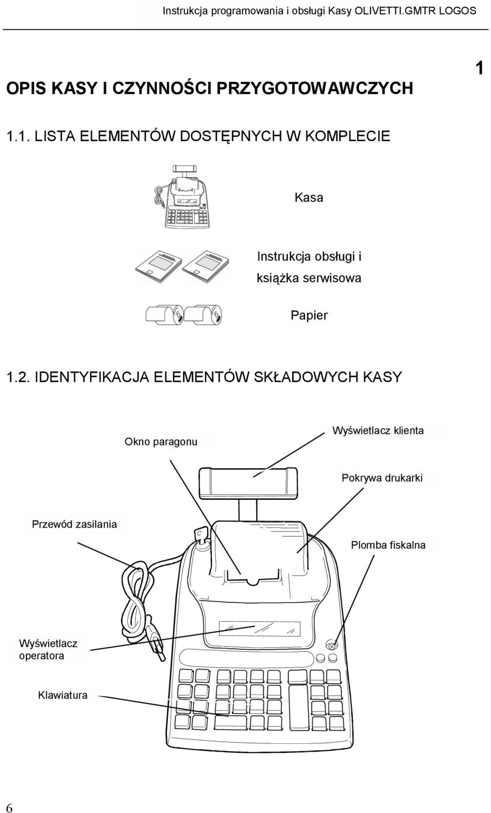 książka serwisowa Papier 1.2.