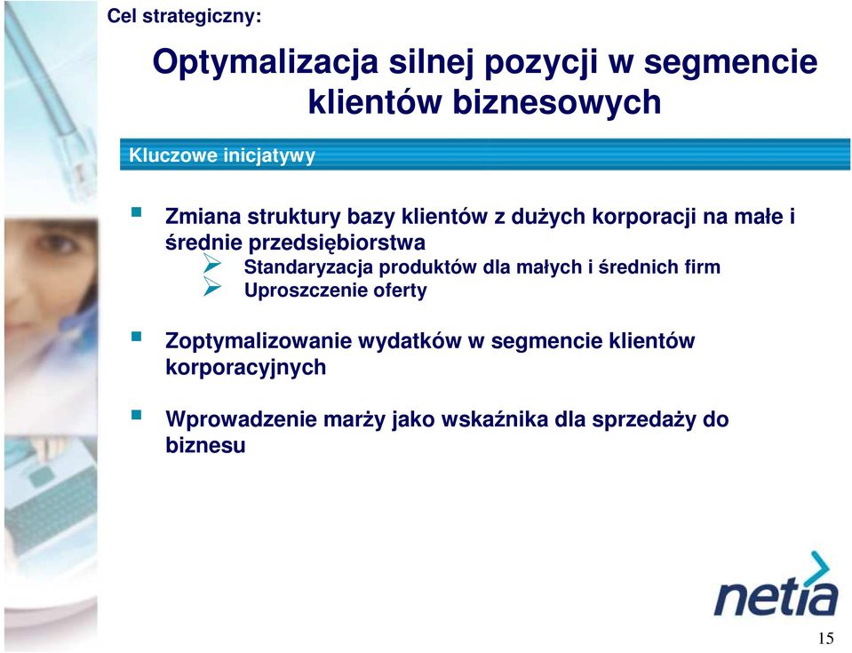 przedsiębiorstwa Standaryzacja produktów dla małych i średnich firm Uproszczenie oferty