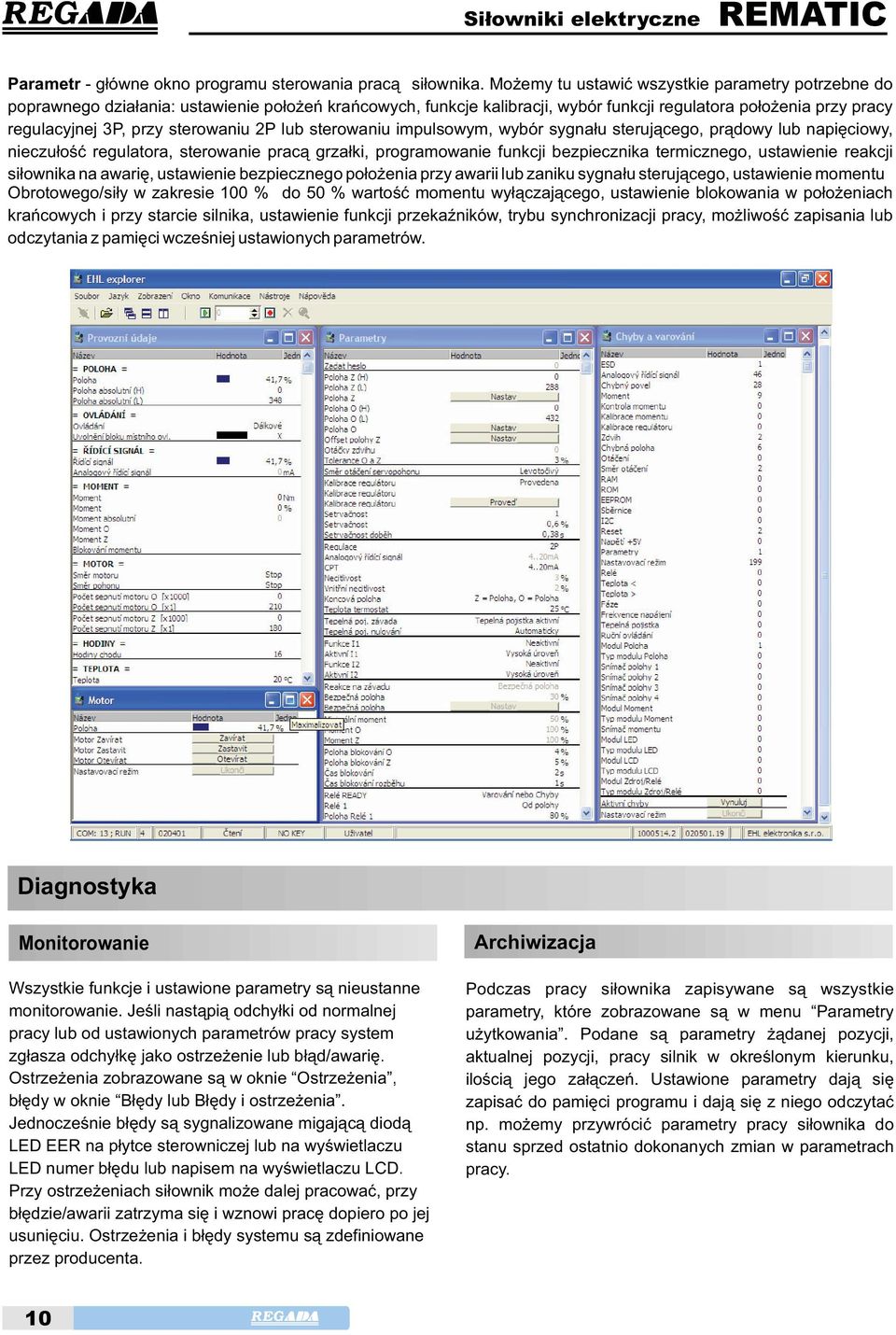 regulacyjnej3p,przysterowaniu2plubsterowaniuimpulsowym,wybórsygnausterujcego,prdowylubnapiciowy, nieczuo regulatora, sterowanie prac grzaki, programowanie funkcji bezpiecznika termicznego, ustawienie