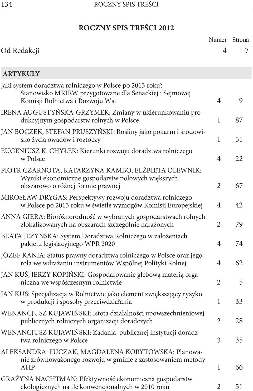 BOCZEK, STEFAN PRUSZYŃSKI: Rośliny jako pokarm i środowisko życia owadów i roztoczy 1 51 EUGENIUSZ K.