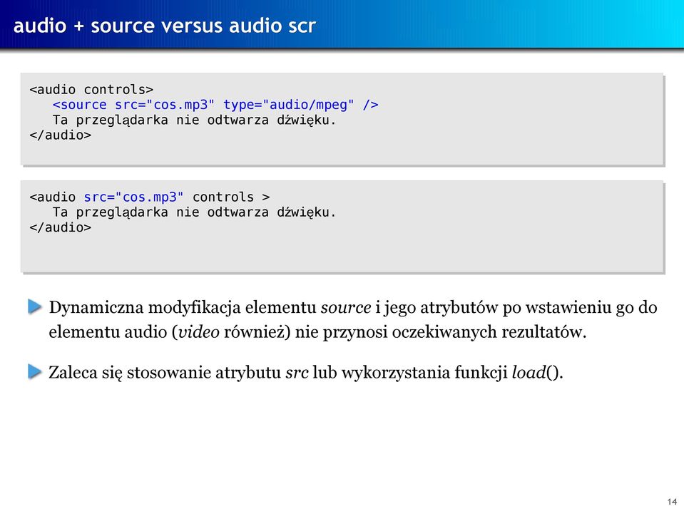 mp3" controls > Ta przegl ą darka nie odtwarza d ź wi ę ku.