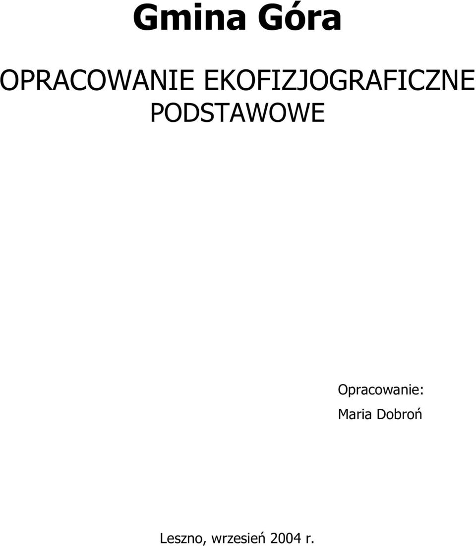 PODSTAWOWE Opracowanie: