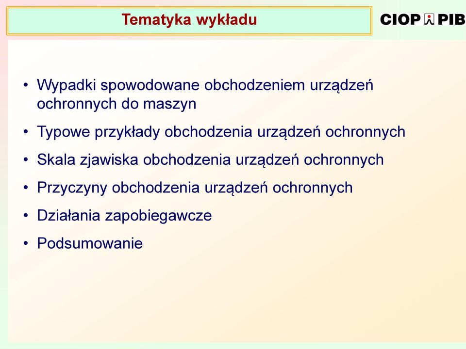 ochronnych Skala zjawiska obchodzenia urządzeń ochronnych