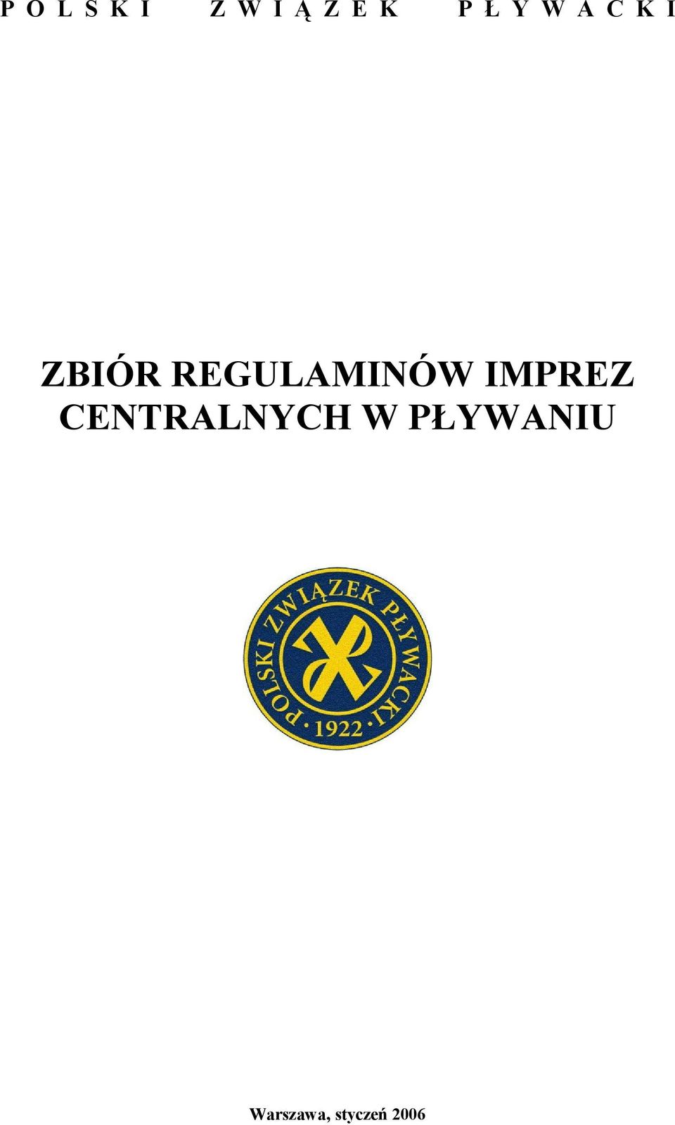 REGULAMINÓW IMPREZ