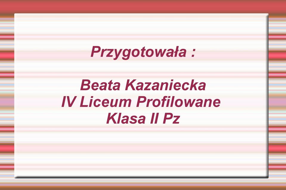 IV Liceum