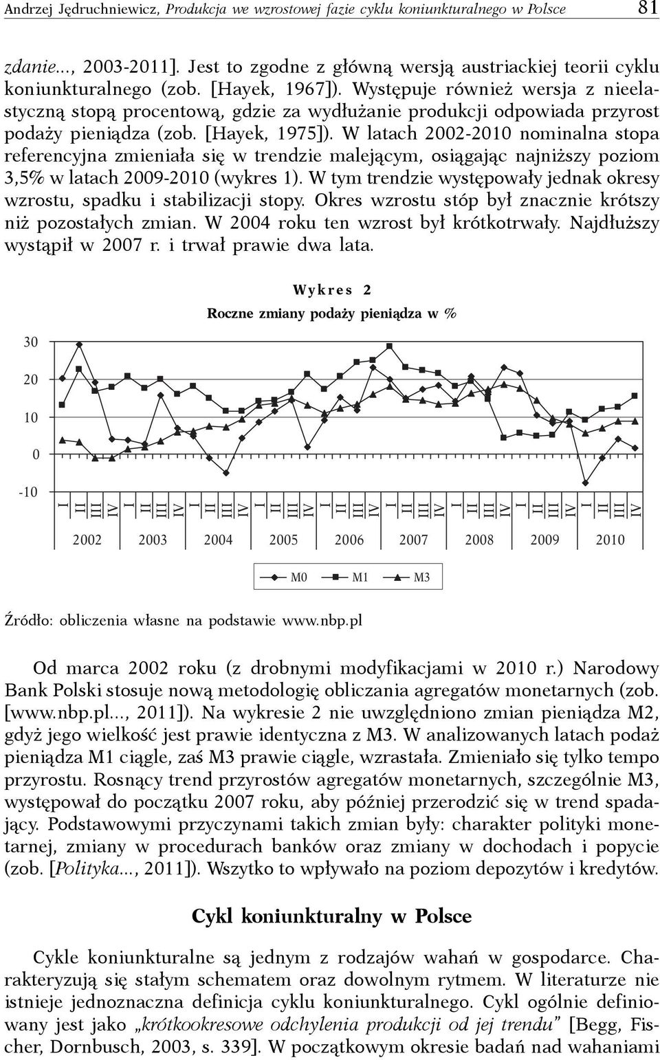 W latach 22-21 nominalna stopa referencyjna zmieniała się w trendzie malejącym, osiągając najniższy poziom 3,5% w latach 29-21 (wykres 1).