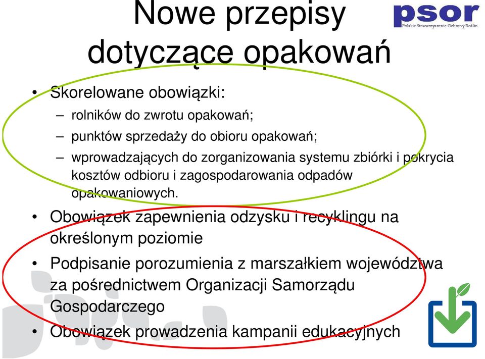 opakowaniowych.