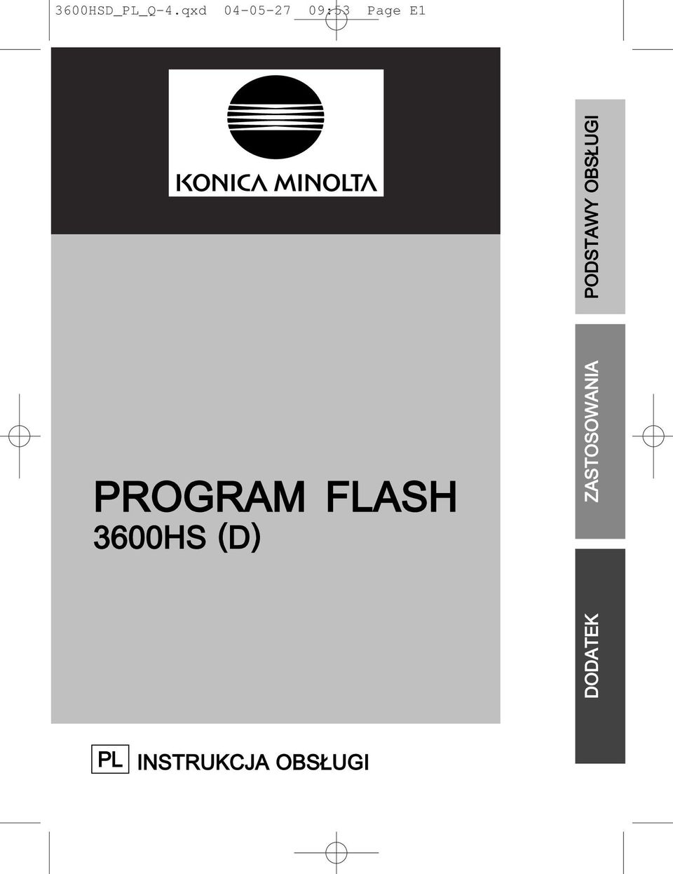 PODSTAWY OBS UGI PROGRAM LASH