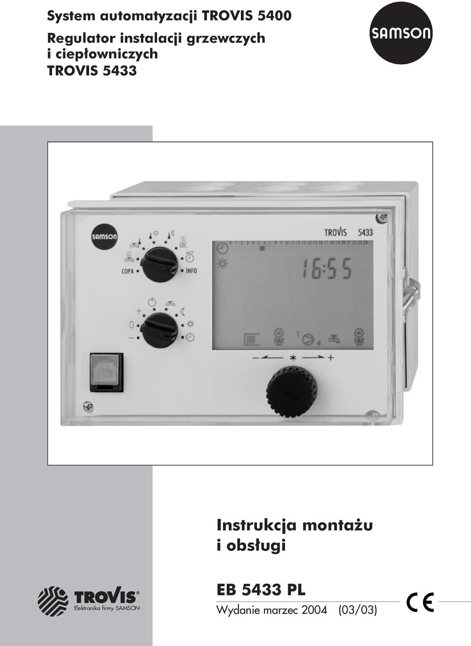 5433 Instrukcja montażu i obsługi Elektronika