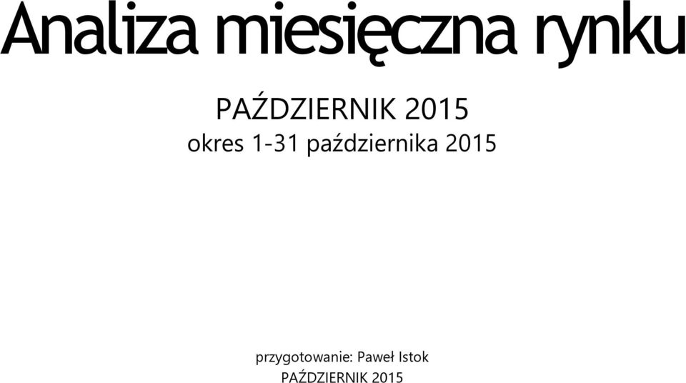 października 2015