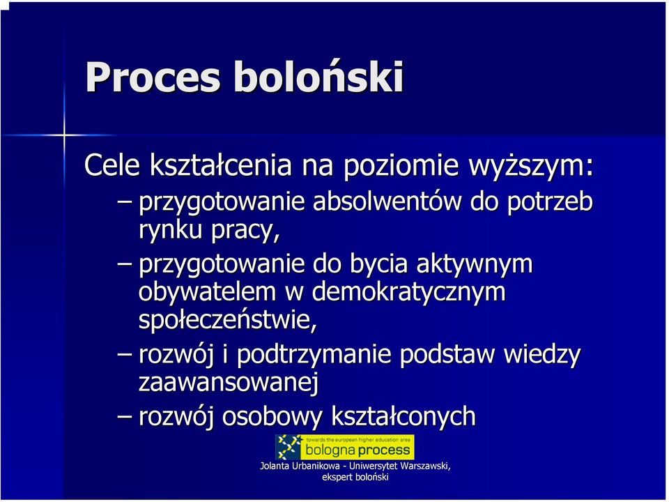 aktywnym obywatelem w demokratycznym społecze eczeństwie, rozwój j