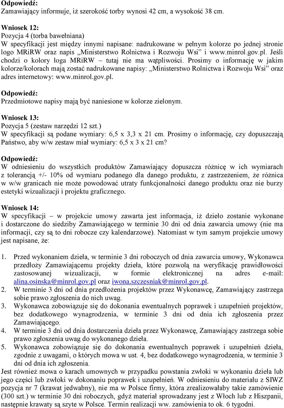 minrol.gov.pl. Jeśli chodzi o kolory loga MRiRW tutaj nie ma wątpliwości.