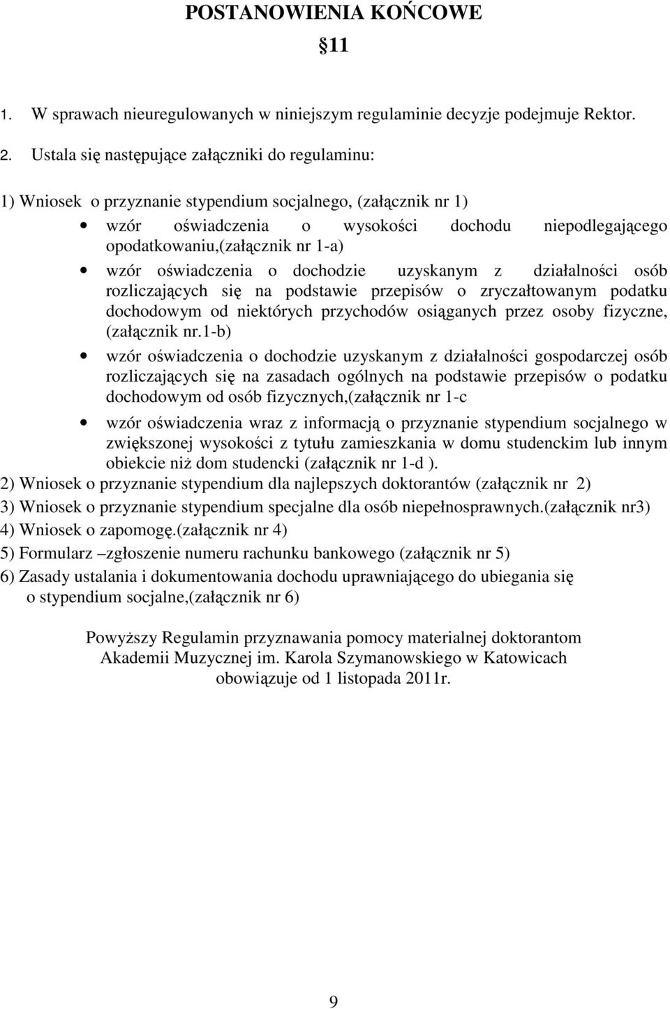 owiadczenia o dochodzie uzyskanym z działalnoci osób rozliczajcych si na podstawie przepisów o zryczałtowanym podatku dochodowym od niektórych przychodów osiganych przez osoby fizyczne, (załcznik nr.