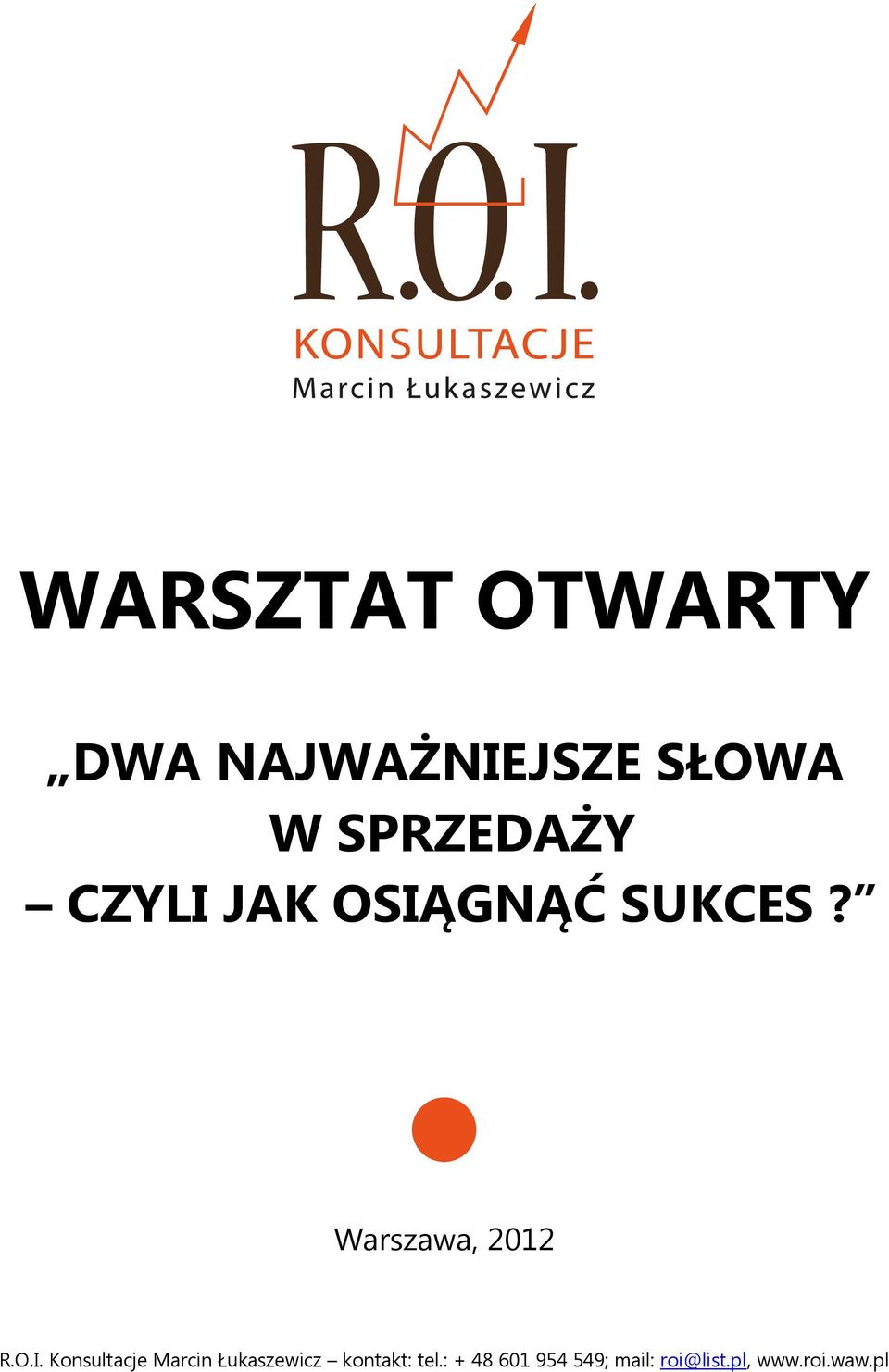 SPRZEDAŻY CZYLI JAK