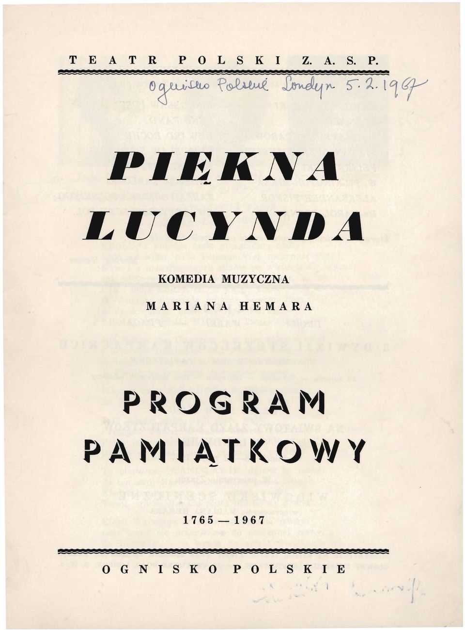 PIEKNA - LlJCYNBA KOMEDIA MUZYCZNA