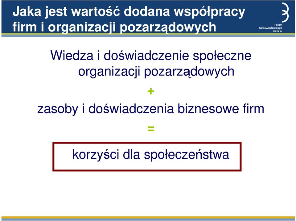 społeczne organizacji pozarządowych + zasoby i