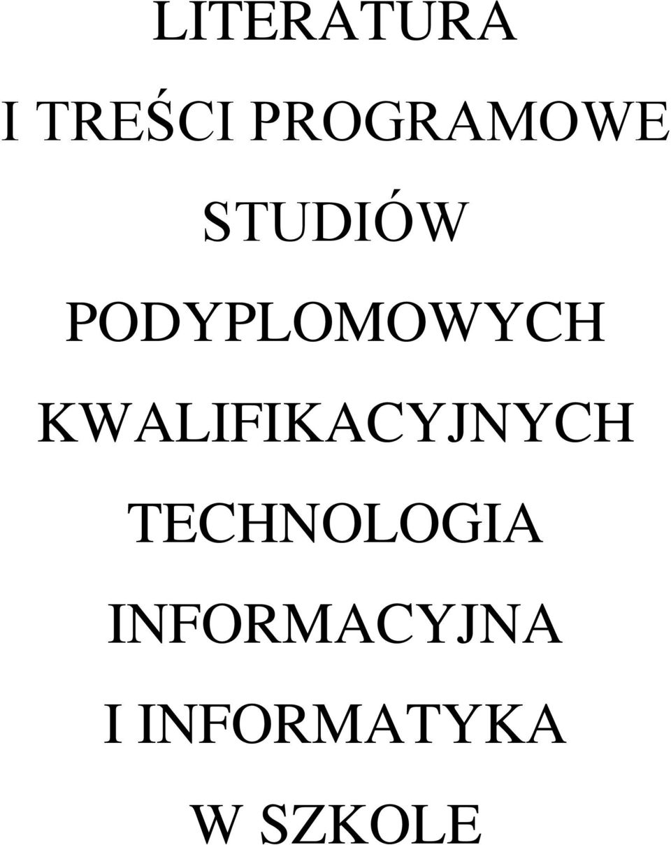 PODYPLOMOWYCH