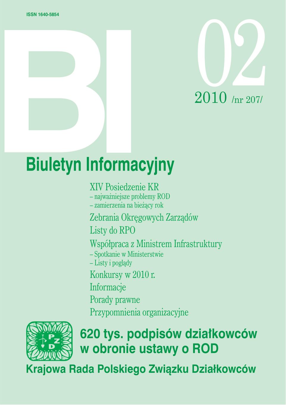 Infrastruktury Spotkanie w Ministerstwie Listy i poglàdy Konkursy w 2010 r.