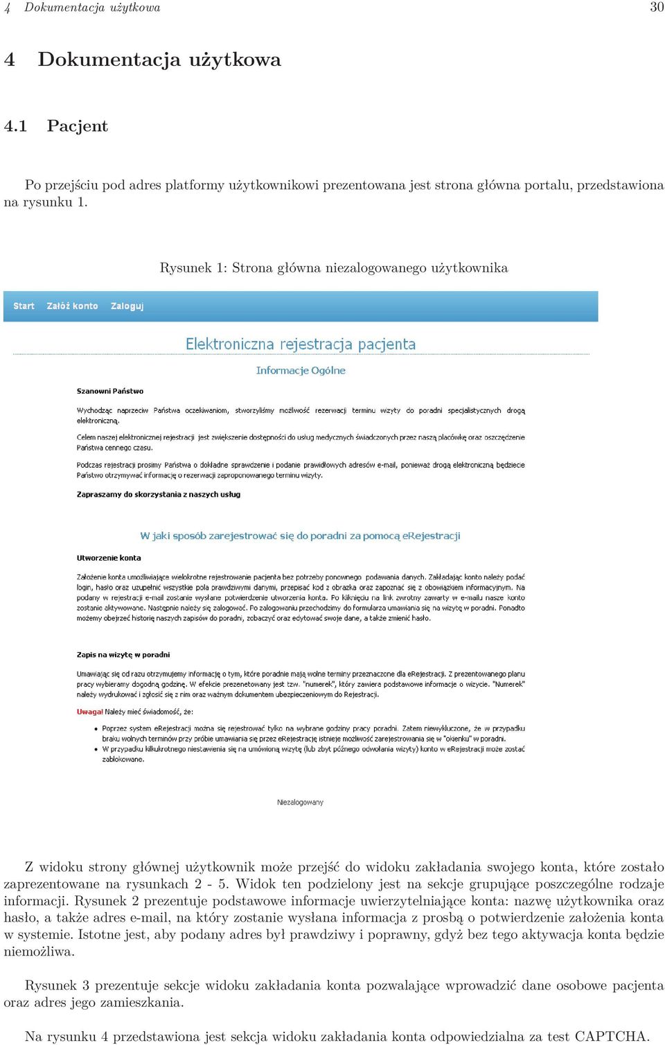 Widok ten podzielony jest na sekcje grupujące poszczególne rodzaje informacji.