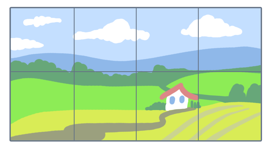 ucznia wymagającego pomocy: Uczniowie układają przygotowane przez nauczyciela puzzle z krajobrazem miejskim lub wiejskim i układają o ilustracji 2-3 zdania.