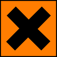 Oznakowanie: Symbole zagrożenia Xi preparat drażniący Zwroty wskazujące rodzaj zagrożenia: R 37/38 działa drażniąco na drogi oddechowe i skórę R 41 ryzyko poważnego uszkodzenia oczu.