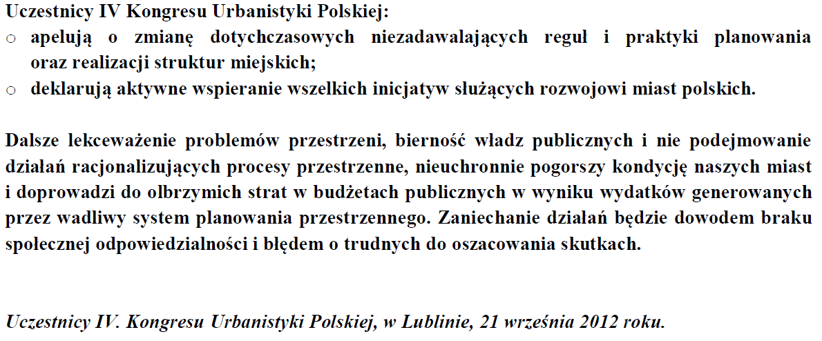 Rezolucja Lubelska IV.