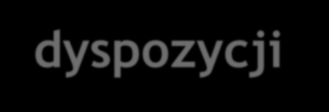 dyspozycji