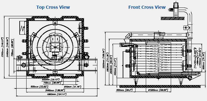 CO 2 Tunel tasmowo-spiralny