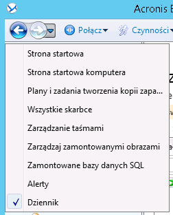 Korzystanie z formantów i określanie ustawień Za pomocą aktywnych formantów określ ustawienia i parametry planu tworzenia kopii zapasowych lub zadania odzyskiwania.