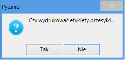 Dodatkowo określamy rodzaj usługi kurierskiej. 3.