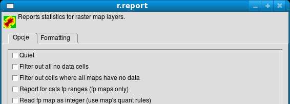 r.report warstwa źródłowa