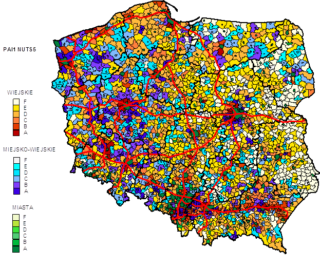 Funkcje administracyjne Położenie