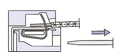 Montaż Przekaźniki PIR6WBT-1Z przeznaczone są do bezpośre d niego montażu na szynie 35 mm wg PN-EN 60715. Połączenia: maks. przekrój przewodów: 1 x 0,22...2,5 mm 2 (1 x 24.
