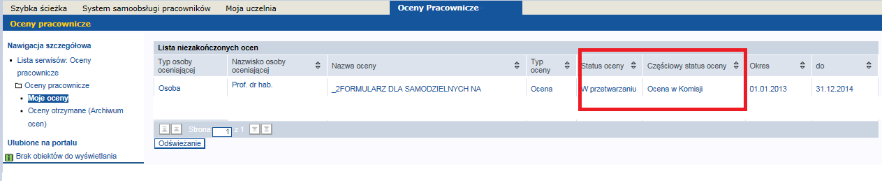 Instrukcja stanowiskowa dla Pracownika Strona: 2 z 15 2 Proces oceny Zgodnie z Zarządzeniem nr 57 Rektora UJ z 25 czerwca 2014 roku, cyt.