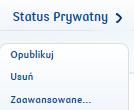 Chronologia wpisów Wpisy można przygotować wcześniej przed wyjazdem na wakacje czy zieloną szkołę. Ustaw je w dowolnej kolejności określając datę startu publikacji.