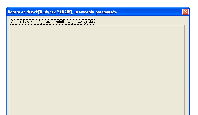 Powyższe ustawienia drzwi permanentnie otwartych dotyczą wszystkich przejść które pracuję wg. harmonogramu 1-Dzień roboczy.