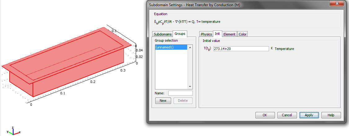 2.2. IMPLEMENTACJA MODELU I ANALIZA W PROGRAMIE COMSOL Rys. 2.