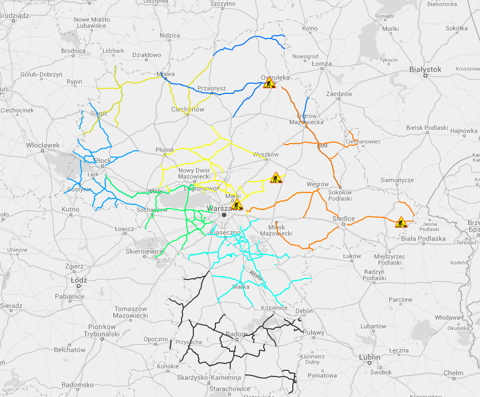 ZAGROŻENIA ŚRODOWISKA Wyniki pomiarów