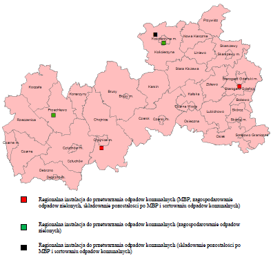 BIOGAZ Z ODPADÓW - WOJEWÓDZTWO POMORSKIE REGION POŁUDNIOWY 5 RIPOKów MBP - Nowy Dwór, - Stary Las, - Przechlewo - Gostomie - Kos-Eko Region Południowy Masa zmieszanych odpadów komunalnych ulegających