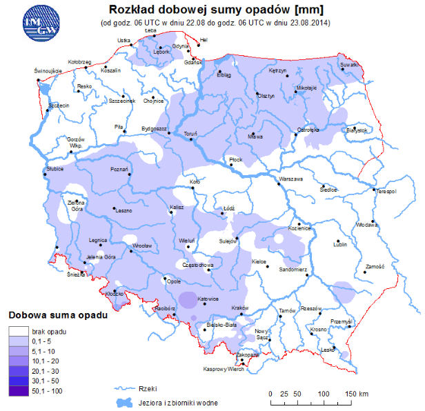 INFORMACJE HYDROLOGICZNO METEOROLOGICZNE źródło: