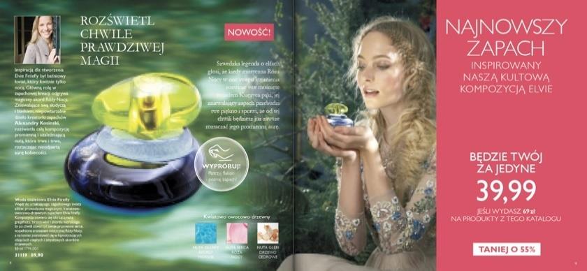 Najlepsza Oferta Katalogu: Nowa Elvie Firefly w super cenie NOWOŚĆ Flakon z naszym najbardziej magicznym