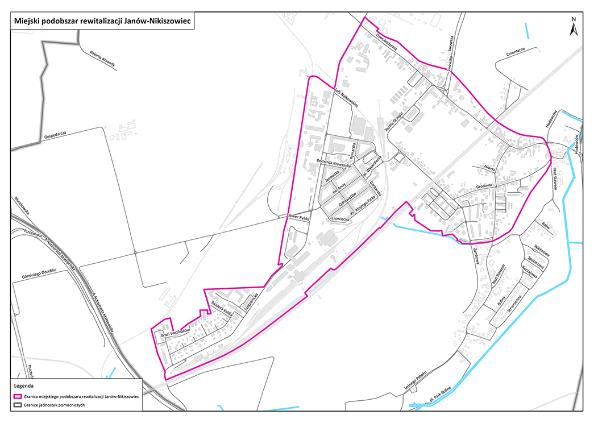 Miejski podobszar rewitalizacji Janów-Nikiszowiec Główne problemy: Depopulacja, niska aktywność gospodarcza, zły stan techniczny budynków.